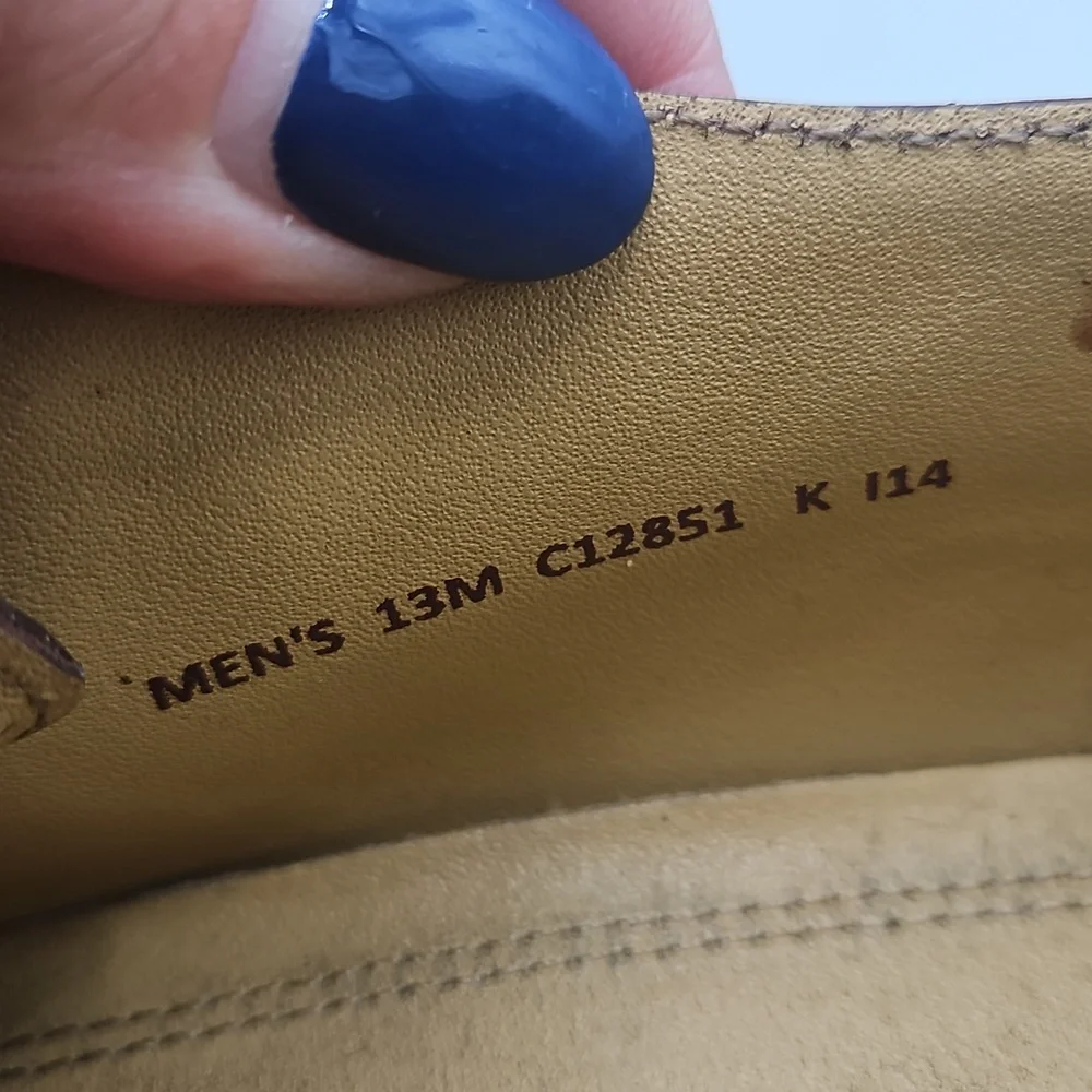 Cole Haan Grand OS Double Monk Strap Oxfords Mens 13 Dark Brown Dress Shoes